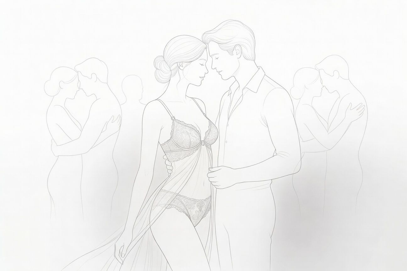 Pierwsza wizyta w ekskluzywnym klubie swingersów: Niespodzianka w koronce na rocznicę ślubu